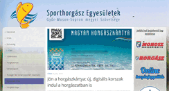 Desktop Screenshot of horgszovgyor.hu